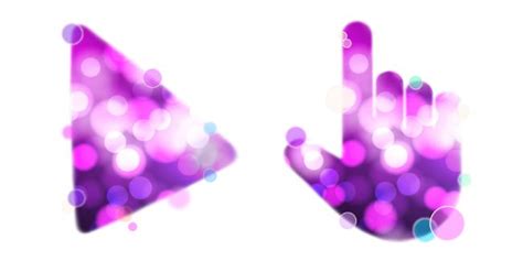 Purple Bokeh Lights Cursors Custom Cursor Bokeh Lights Bokeh Purple