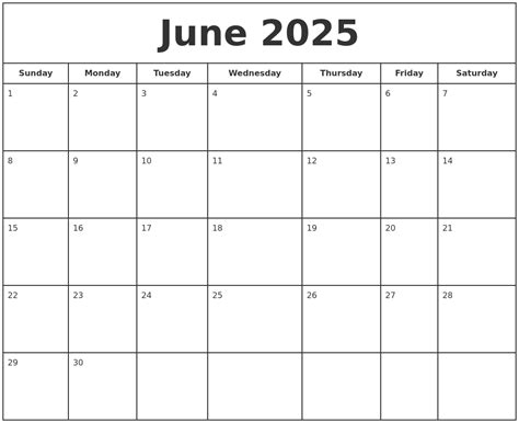 Free Printable June Calendar With Holidays Calendar Wylma