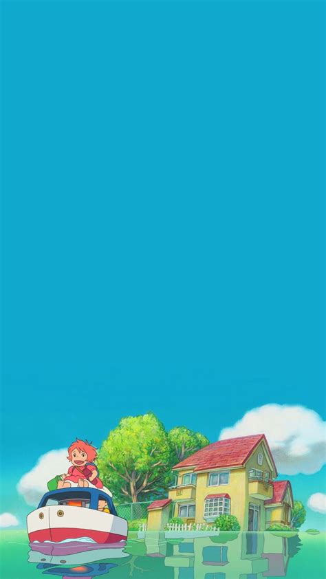 Ponyo Background Explore more #miyazaki, #ponyo, Animated, Fantasy, Film wallpaper. https://www ...