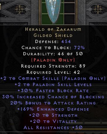 Ft Herald Of Zakarum Hoz Shield Topic D2jsp