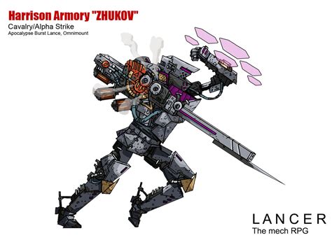 LANCER RPG custom mech design - Zhukov by terkmc on DeviantArt