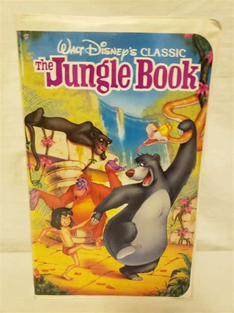 Vhs The Jungle Book Walt Disney Classic Eur Picclick Fr