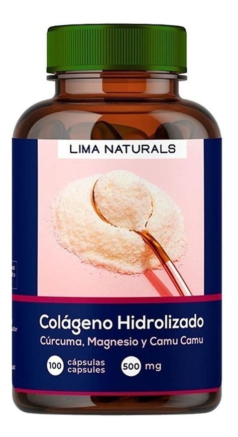 Ripley C Psulas Lima Naturals Col Geno Hidrolizado C Rcuma Magnesio Y