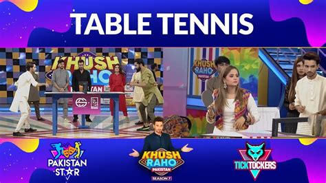 Table Tennis Khush Raho Pakistan Season 7 Faysal Quraishi Show