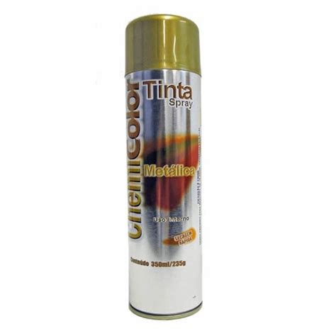 Tinta Spray Chemicolor Ouro Met Lico Ml Submarino