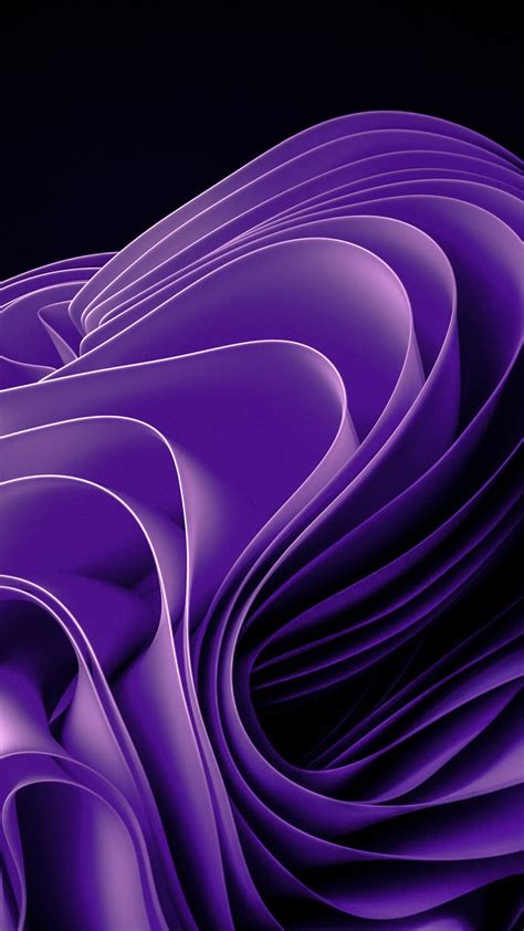 3D Background Wallpaper 4K, Windows 11, Purple Background, 41% OFF