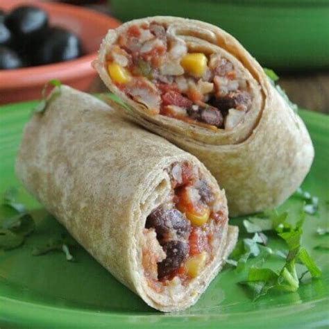 Slow Cooker Black Bean Burritos Recipe Vegan In The Freezer