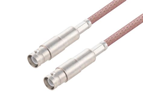 SHV Jack To SHV Jack Cable Using RG142 Coax