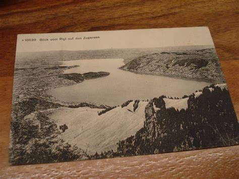 Blick Vom Rigi Auf Den Zugersee 1913 Kaufen Auf Ricardo