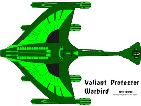 Romulan Valiant Protector Warbird By Lykanhybrid On Deviantart