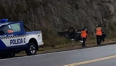 Tragedia En Las Altas Cumbres Muri Un Hombre Tras Volcar Su Auto