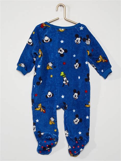 Pyjama Van Pluizige Fleece Mickey BLAUW Kiabi 14 00