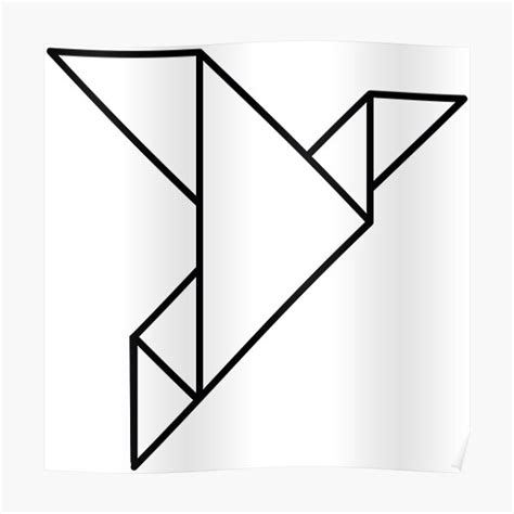 Origami Poster For Sale By Why2not Redbubble