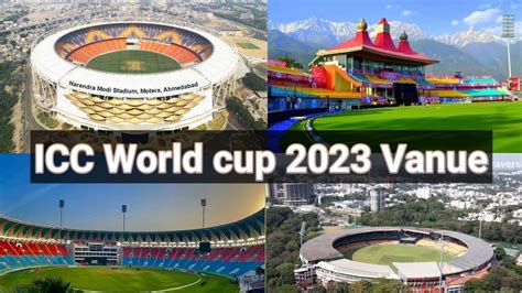 Icc World Cup 2023 Venues। Icc World Cup 2023 Stadium। Icc World Cup Final Venue। Youtube