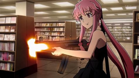 Hd Wallpaper Anime Mirai Nikki Yuno Gasai Wallpaper Flare