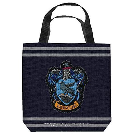 Harry Potter Ravenclaw Stitch Crest Tote Bag Tote Bag Bags Ravenclaw