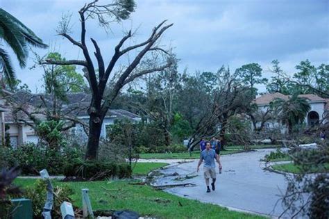 Hurrikan Milton In Florida Bilder Der Zerst Rung Stern De