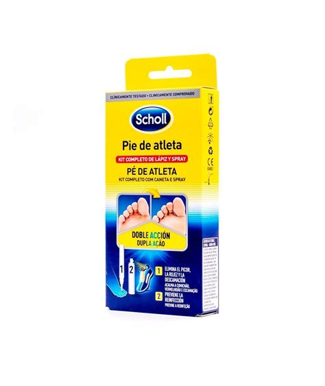 Dr Scholl Pie De Atleta Kit Completo Lápiz Spray Comprar Al Mejor