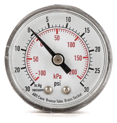 Grainger Approved Compound Gauge Kpa Vac To Kpa In Hg Vac