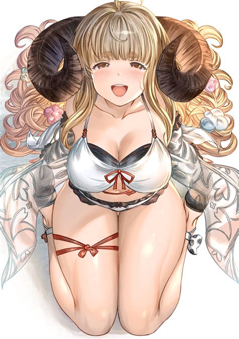 Kyonyuu Anila Granblue Fantasy Anime Ero Swim Kyonyuu