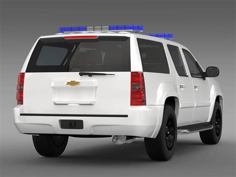 Chevrolet Suburban Z71 Police 2012 3d Model By Creator 3d