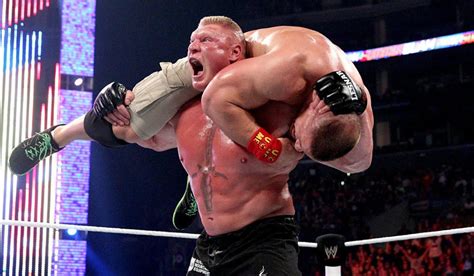 Brock Lesnar Vs John Cena El Nacimiento De Suplex City En SummerSlam