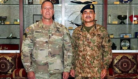 Gen Asim Munir Discusses Regional Security With Top US General