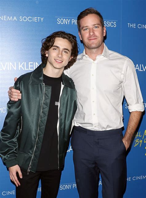 Armie Hammer and Timothee Chalamet Pictures | PS Celebrity