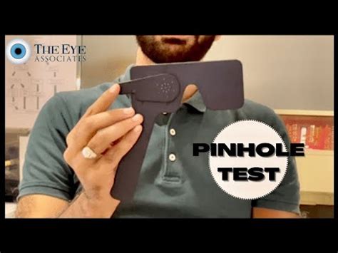 Pinhole Test Best Corrected Visual Acuity YouTube