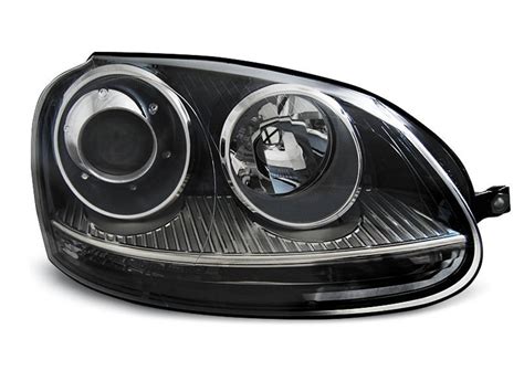 Paire De Feux Phares VW Golf 5 03 09 Look GTI Noir