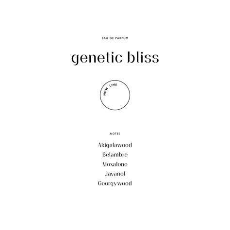 27 87 Genetic Bliss Eau de Parfum – 87ml - Wine Domaine