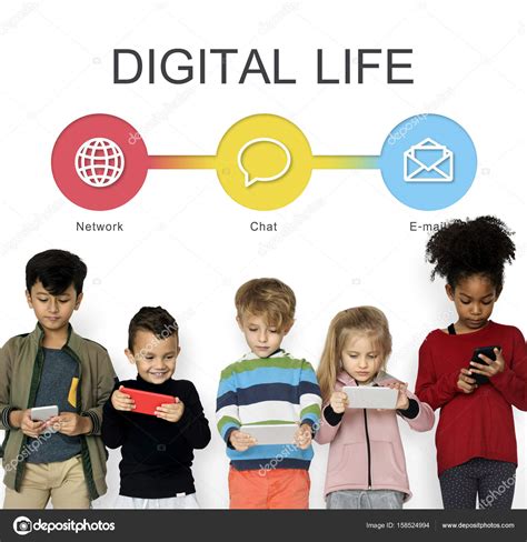 Little children using digital devices — Stock Photo © Rawpixel #158524994