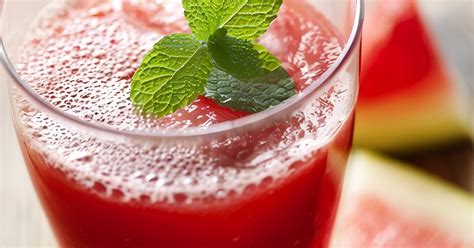 Арбузный сок с мятой рецепт – Русская кухня: Напитки. «Еда»