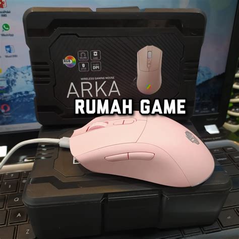 Jual Rexus Arka II RX107 Mouse Gaming Rgb Wireless Dual Connection ARka