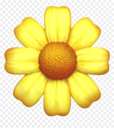 Overlay Png And Template Image Iphone Flower Emoji Transparent Png