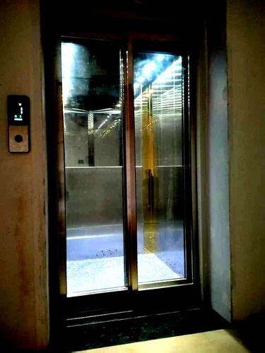 Automatic Glass Door Passenger Elevators Max Persons 13 Persons With