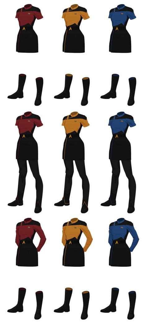 Female Skant Uniform By Jjohnson Star Trek Uniforms Star Trek