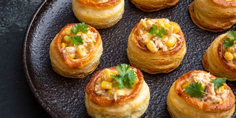 Curried Crab And Corn Vol Au Vents Recipe Great British Chefs