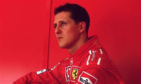 Michael Schumacher Speaks Into A Microphone In Previously Unseen