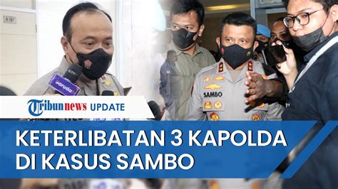 Polri Dalami Dugaan Keterlibatan Tiga Kapolda Terkait Kasus Sambo