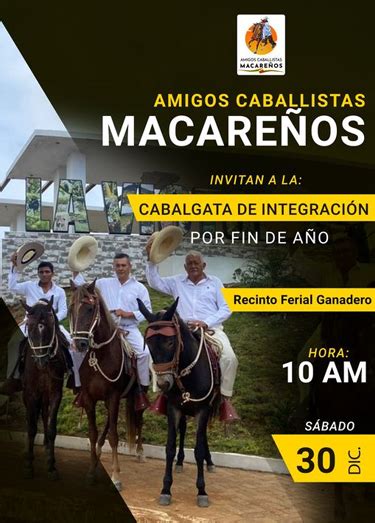 Gad Municipal Del CantÓn MacarÁ Cabalgata Amigos Caballistas