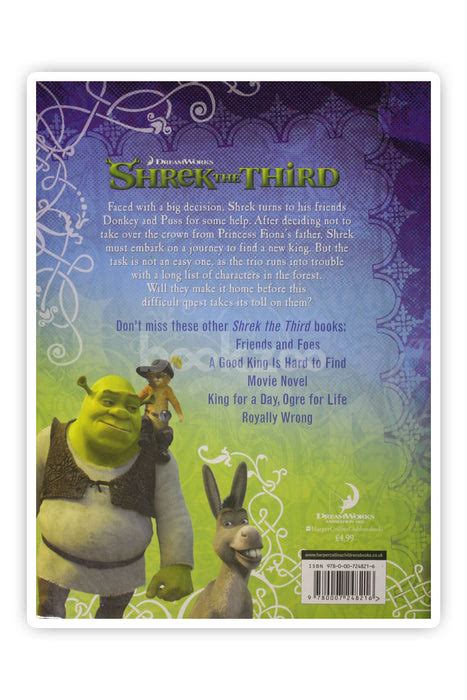 Buy Shrek The Third Movie Storybook By Alice Cameron At Online