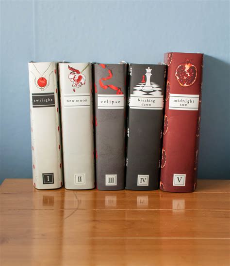 Hardcover Twilight Saga Book Covers Dust Jacket Set For Twilight New