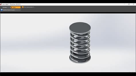 Solidworks Tutorial How To Model A Spring For Begginers Yay Izimi