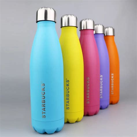 2016 Popular Stainless Steel Thermo Sports Water Bottle Starbuck