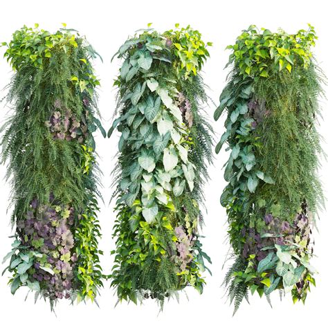 Verticalgarden 25 3d Model 3dtree
