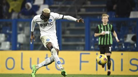 Osimhen Scores A Hat Trick As Struggling Serie A Champion Napoli Routs