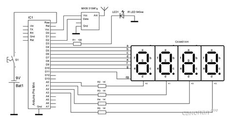 Схема пульт управления - 83 фото