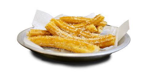 Churros On A Plate Background Png Image Png Play