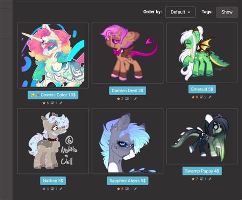 Ocs For Sell By Nightingalewolfie On Deviantart